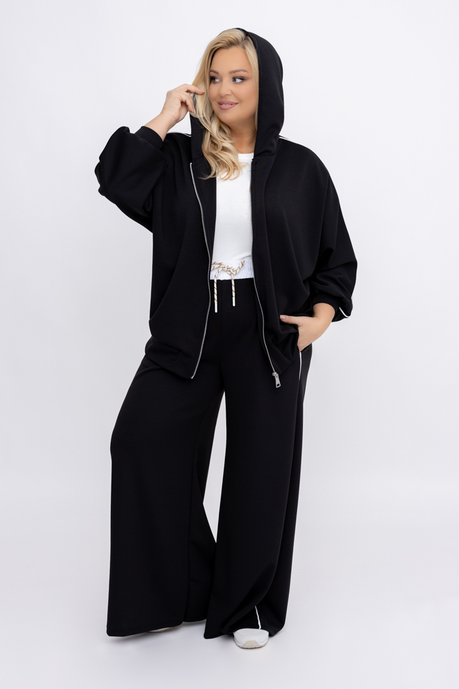 Conjunto de chándal negro