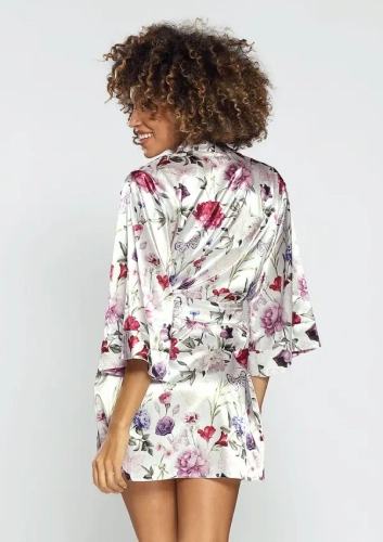Peignoir en satin DK-P 005