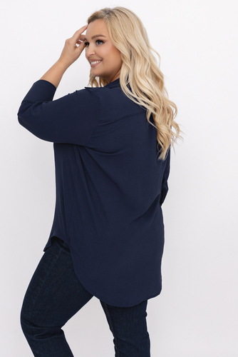 Chemise bleu marine