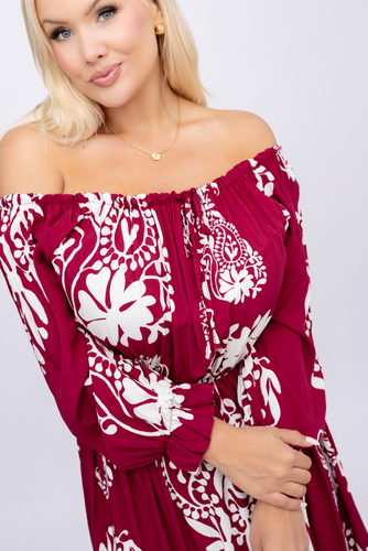 Sukienka maxi Wzór 42