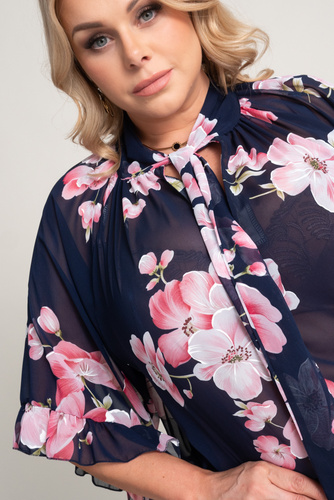  JACQUIN chiffon blouse