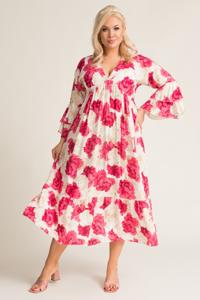 Pink GARMINO maxi dress