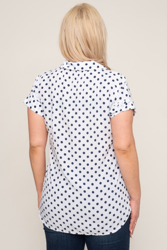 White LUNARI Blouse Pattern 2