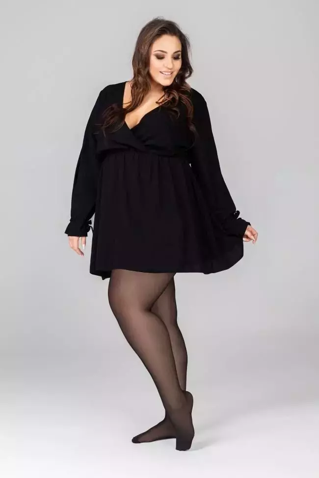 Rajstopy SOFIA Plus Size ONYX SHORT