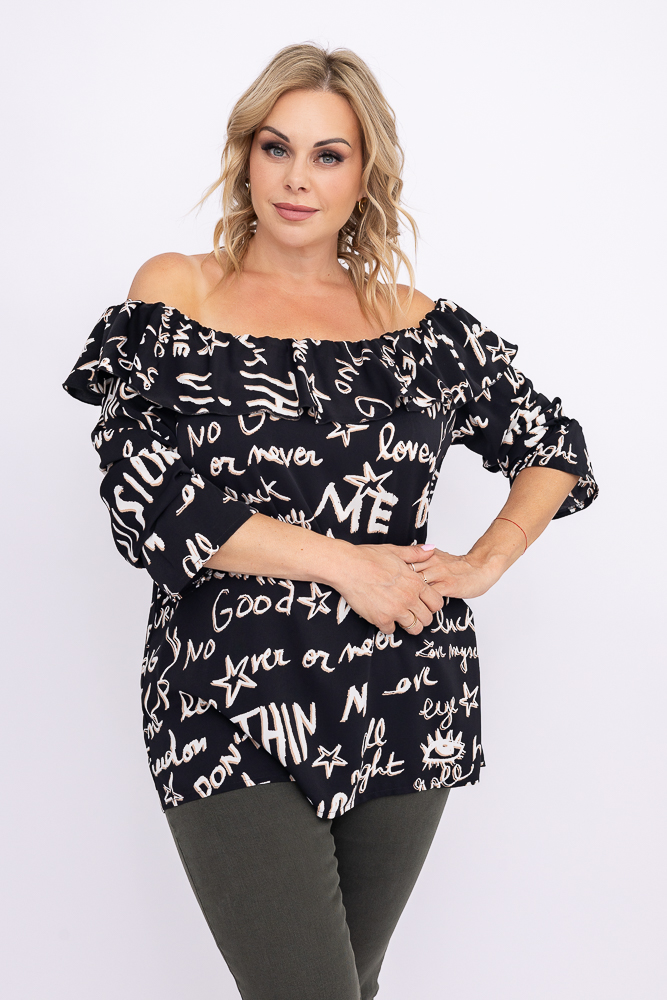 Black Blouse Design 2