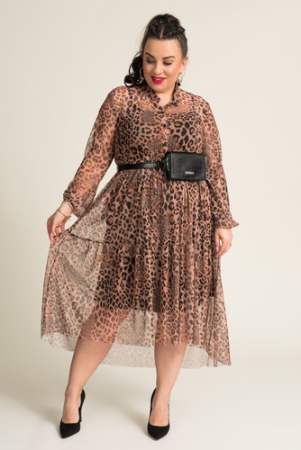 ROSALIA Mesh Dress Pattern 4