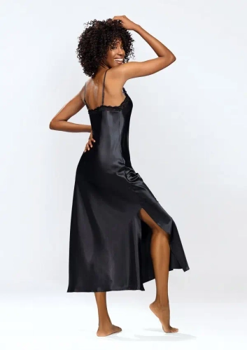 Black Satin Petticoat