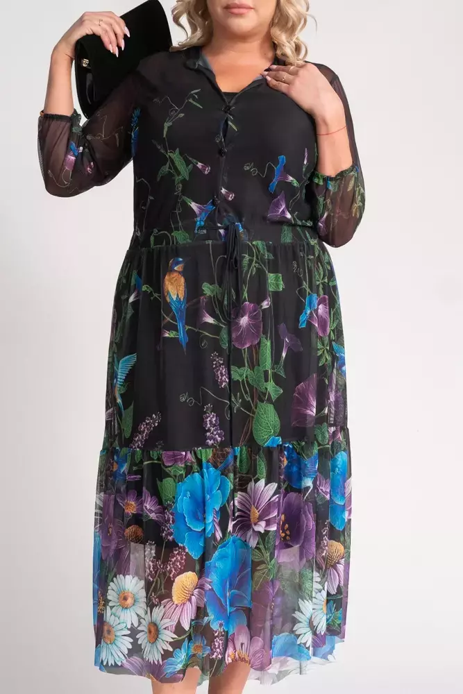 Rochie din plasă Wzór 10