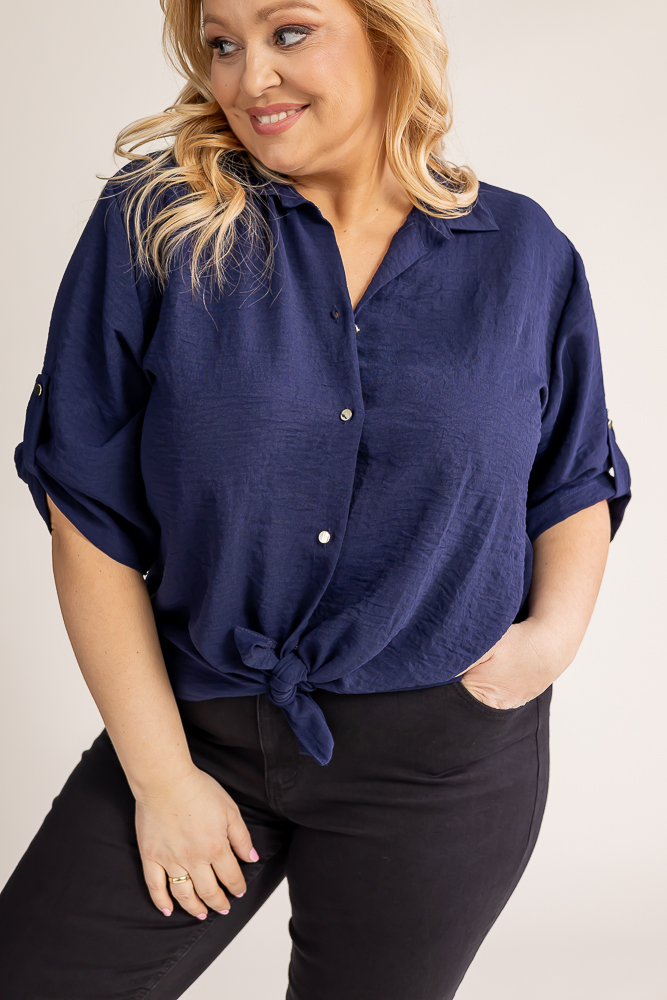 Navy Blue Shirt
