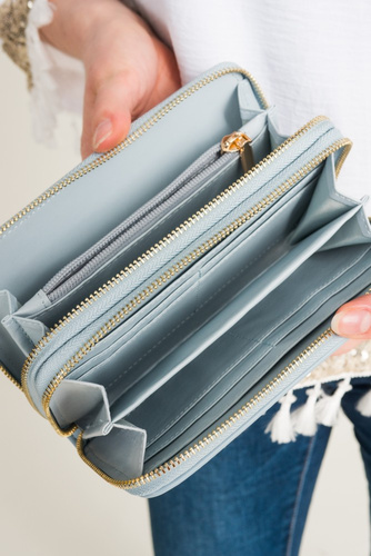 Blue QUEEN Wallet