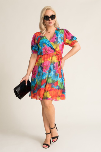 SENTIGA floral dress Pattern 5