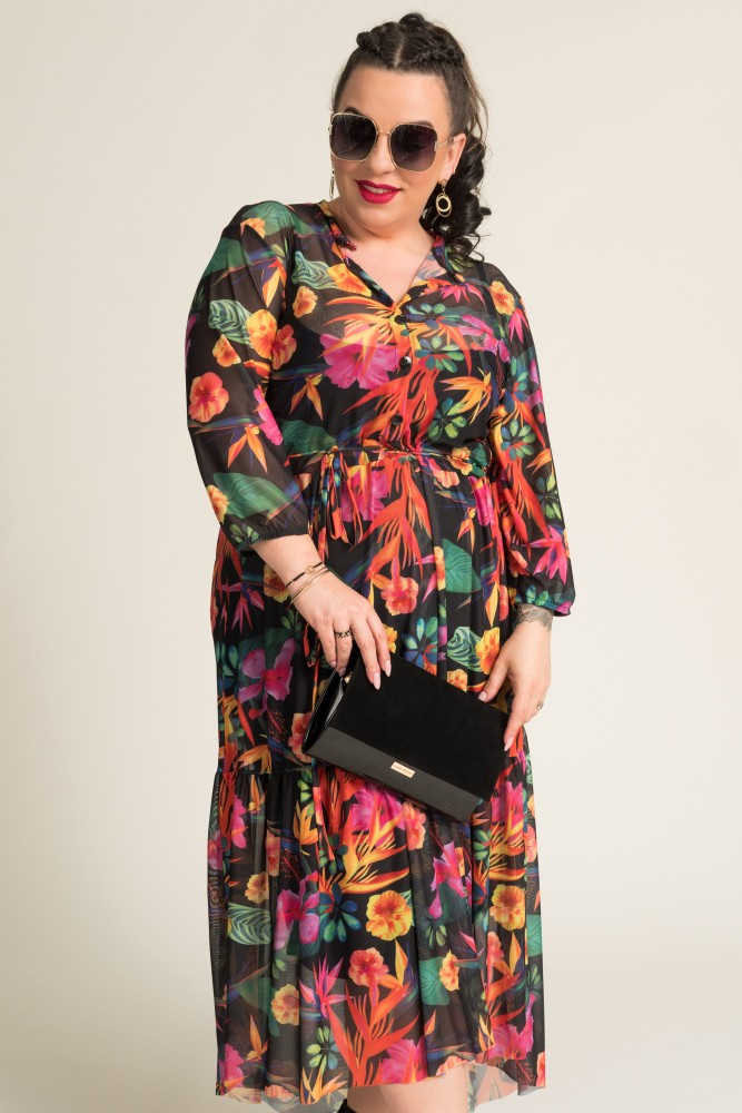 AMY Mesh Dress Pattern 5