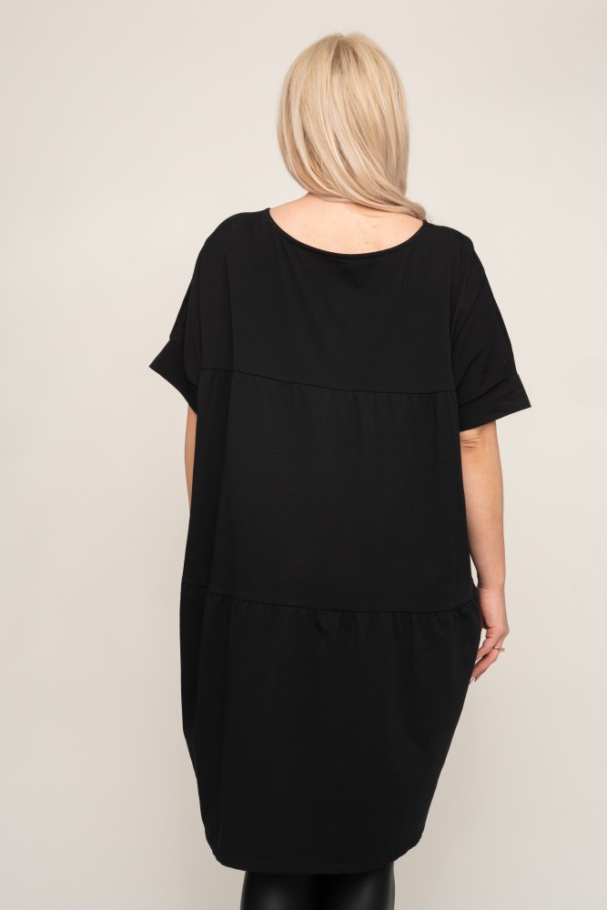 Czarna Tunika STRIPI