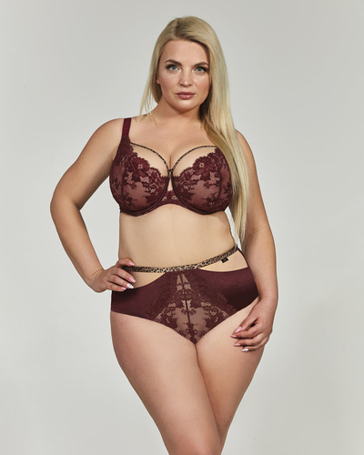  Maroon Highwaisted Figs