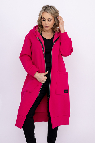 Fuksjowa Bluza ocieplana VERMEN