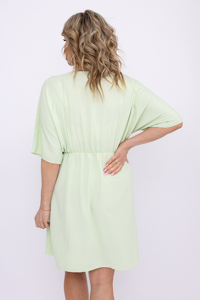  Pistacjowa Sukienka SENUMI