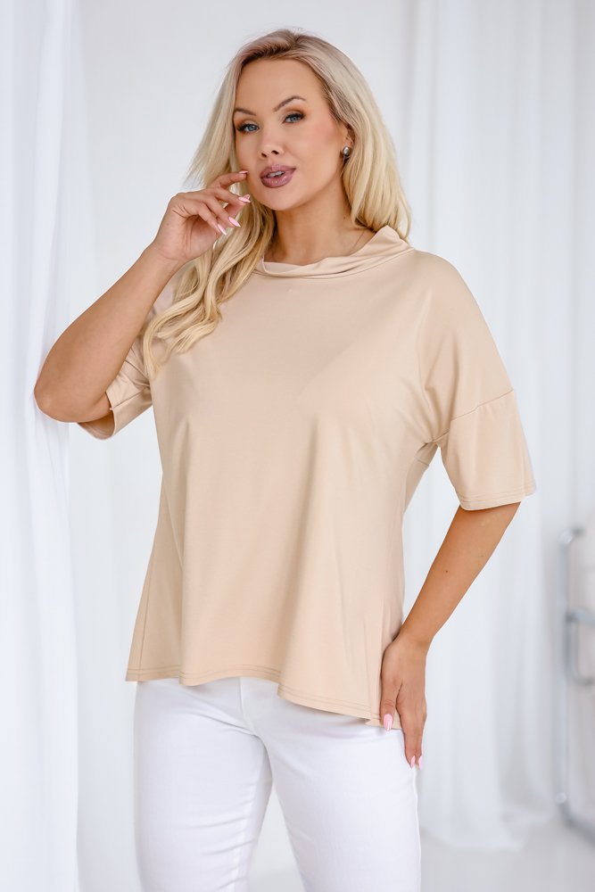 Hellbeige Bluse