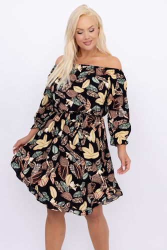  Sukienka w kwiaty Wzór 10