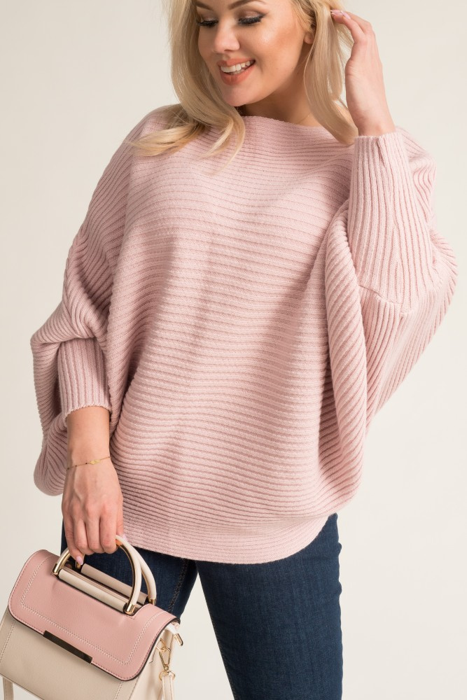 Powder Pink VESPERTO Bat Sweater