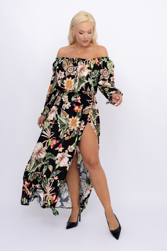 Sukienka maxi VERMI Wzór 33