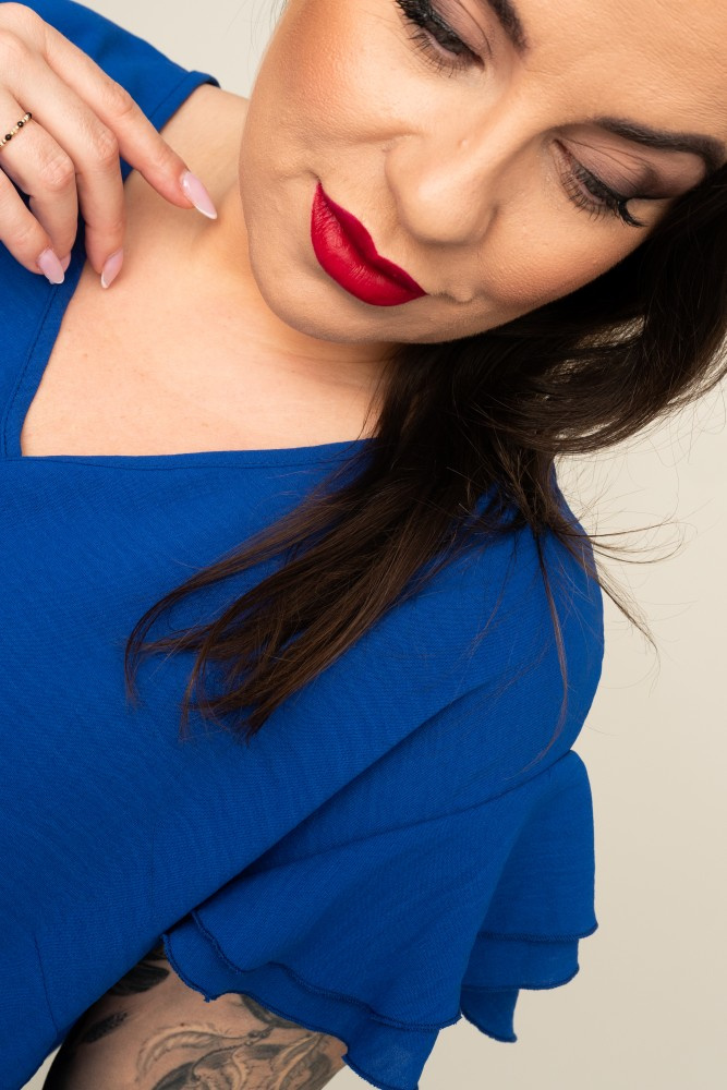 Cornflower BLANCY Dress