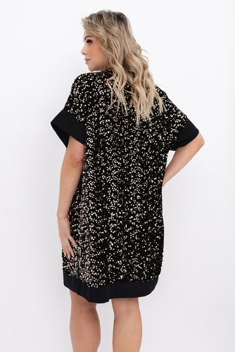  Sukienka z cekinami SIMENO