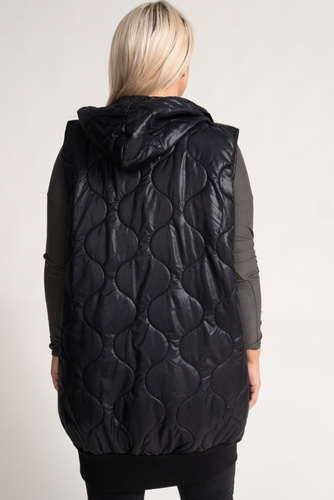 Black VELOCI Hooded Vest 