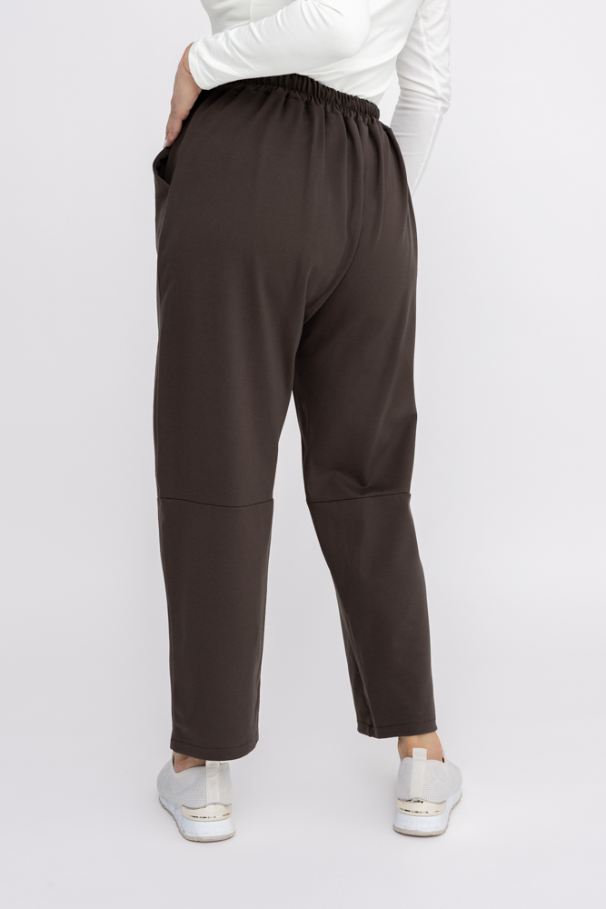 Joggebukse med sjokolade