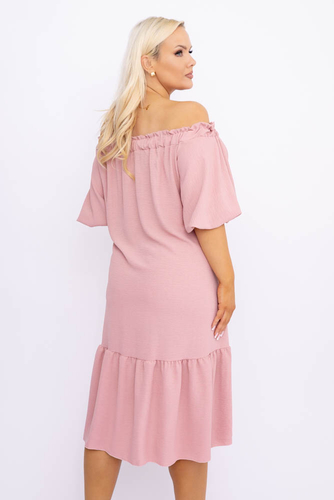 Pudroworóżowa Sukienka SENEZI