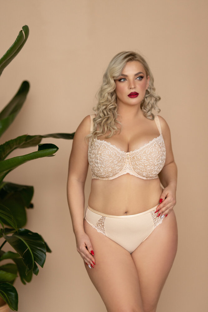 Coffee Half Cup Soft Bra