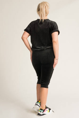  Black MILKIN Velour Set