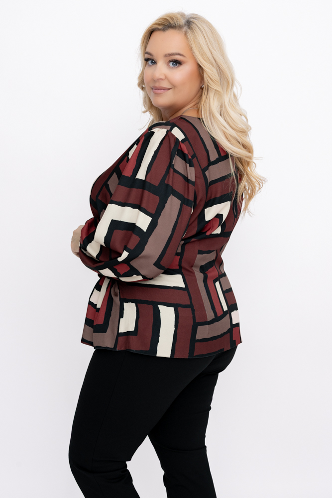 Bluse mit Schleifen Muster 4