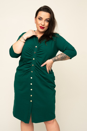 Green Dress with MARSIN crease