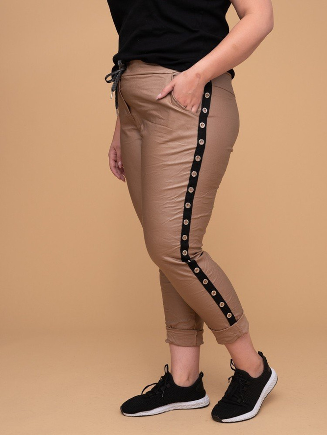  Beige IDOLA Pants Pattern 1