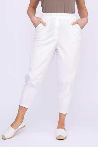  Ecru Spodnie 7/8 BARTISIA