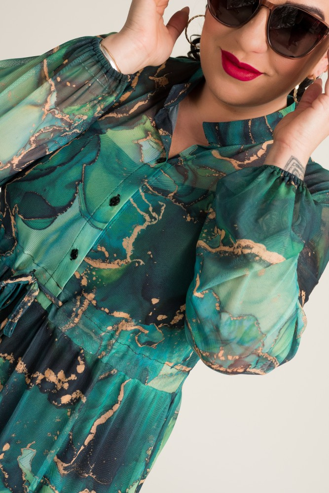 ROSALIA Mesh Dress Pattern 9