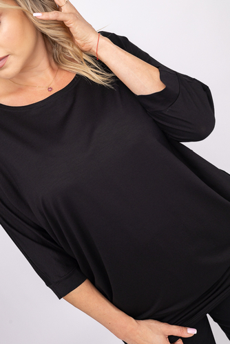 Svart bluse