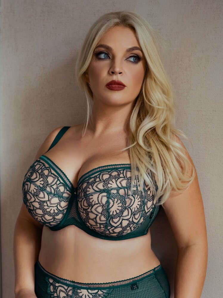 Soutien-gorge souple à bonnets pleins vert bouteille
