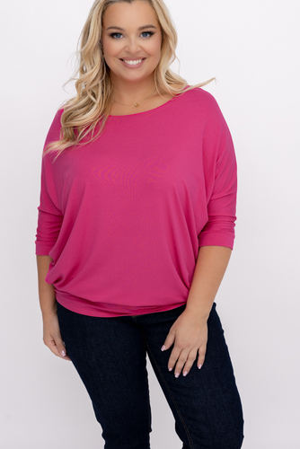 Fuchsia Bluse