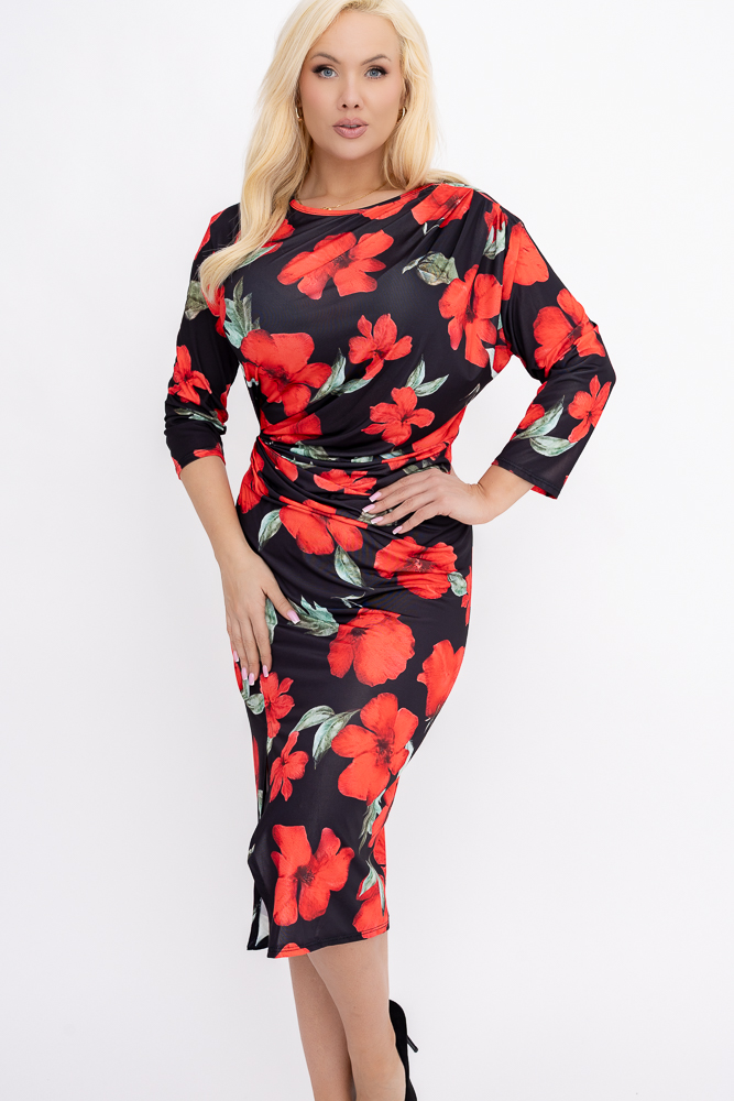 Sukienka z marszczeniem Wzór 2