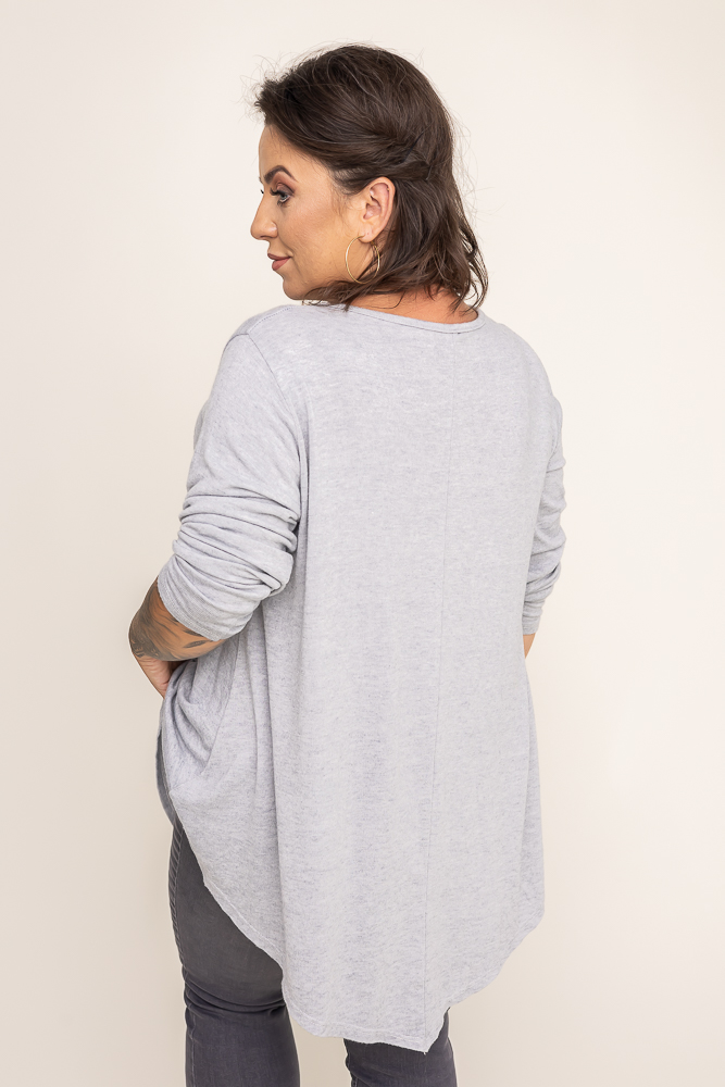 Szary Sweter VERGEMO