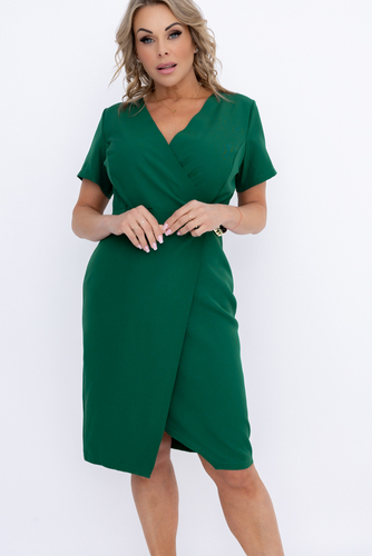 Flaschengrünes Kleid