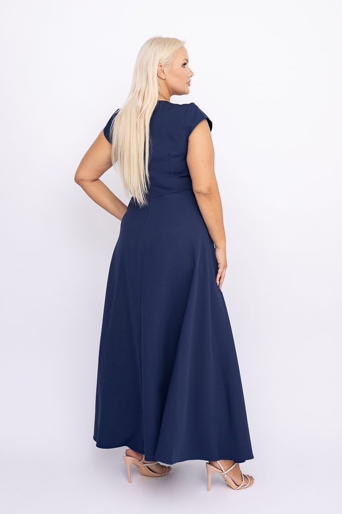 Rochie albastru marin