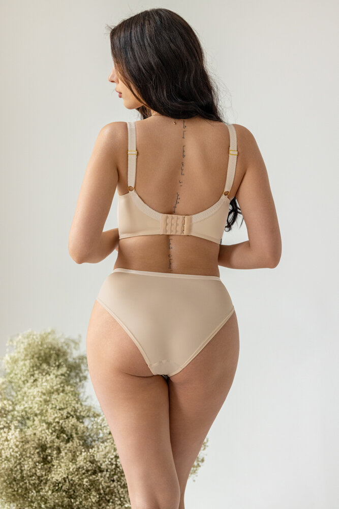 Beige halvskåls Soft Plunge BH