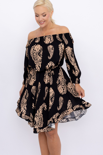  Sukienka w kwiaty Wzór 11