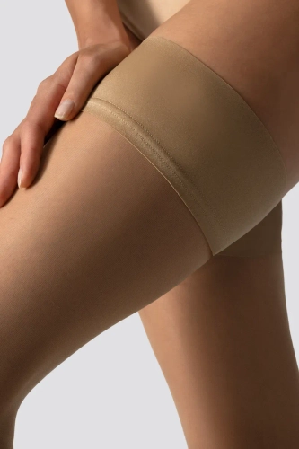  Pończochy samonośne 15DEN BEIGE