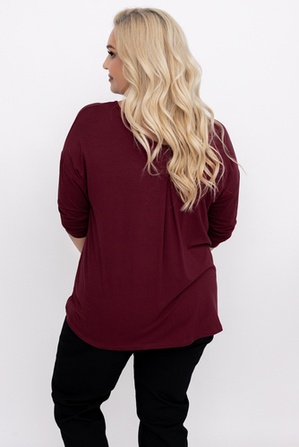  Cherry Smooth Blouse
