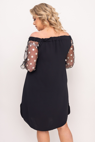 Vestido negro Wzór 1