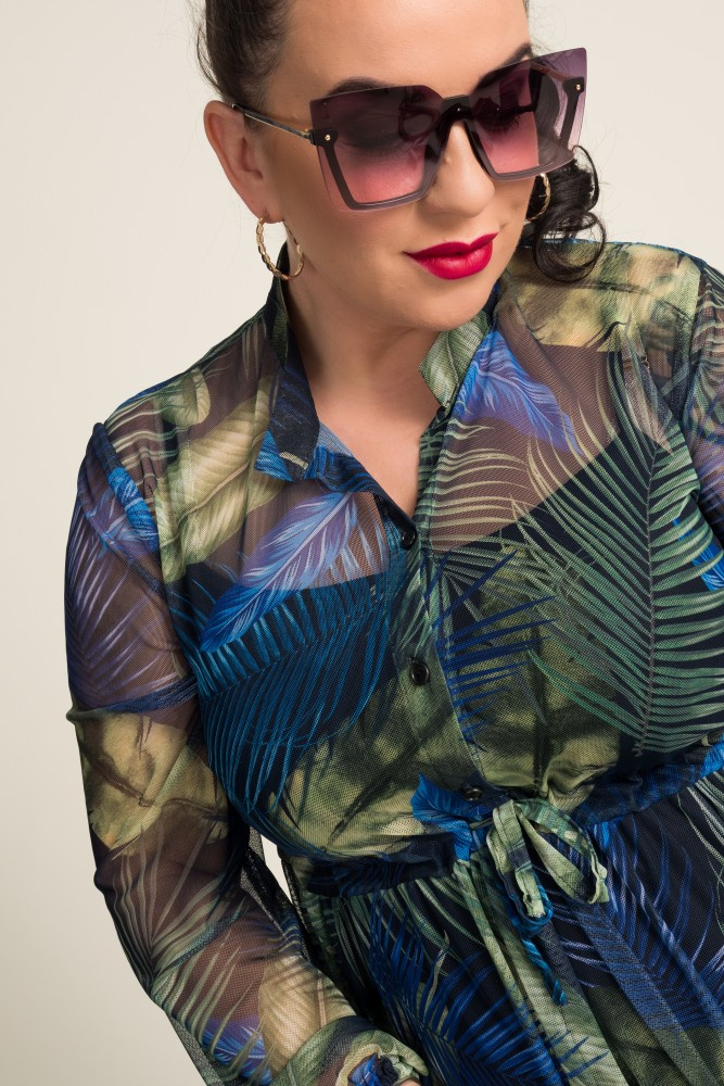 ROSALIA Mesh Dress Pattern 8