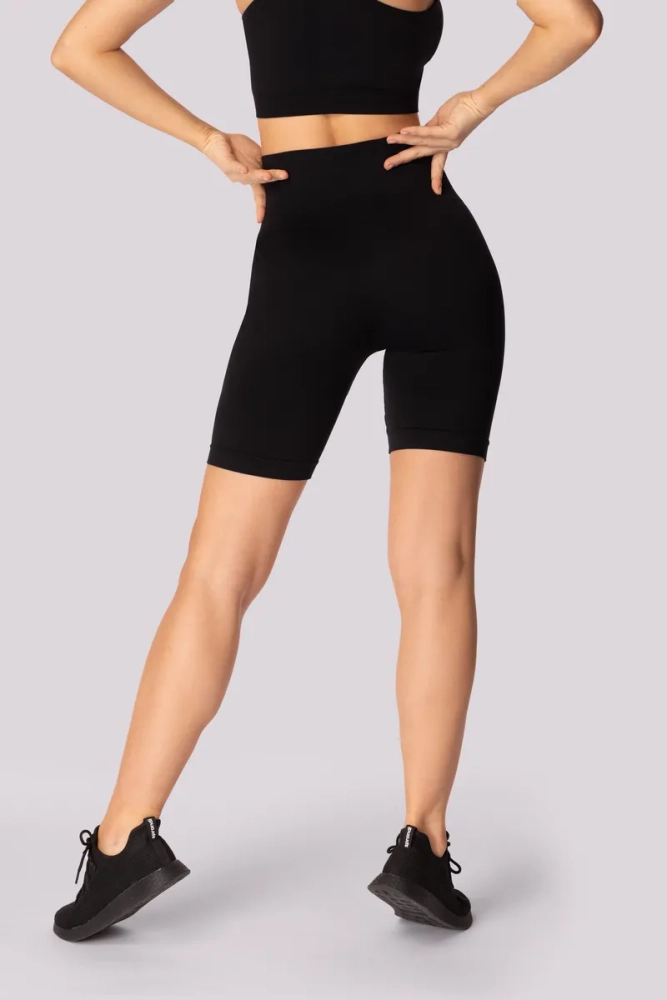 Schwarze Biker Shorts